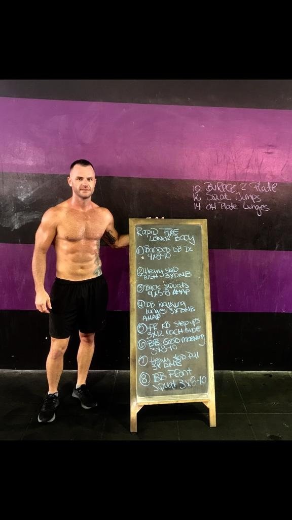 Ian McCoy, fitness trainer and strength and conditioning coach